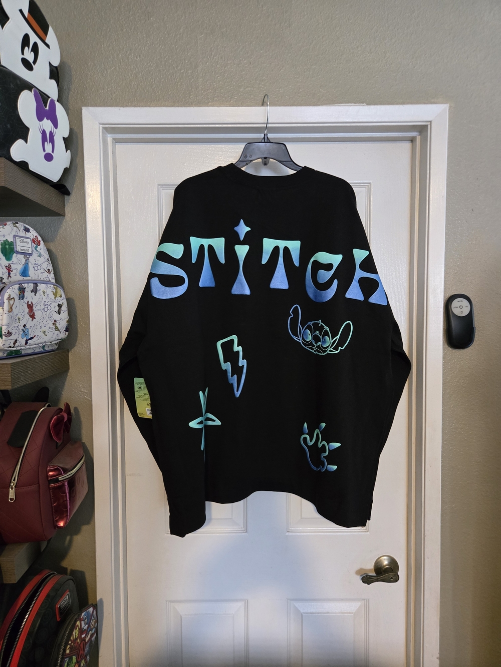 Disney Stitch Spirit Jersey with Teal and Blue Graphics